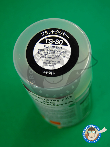 Barniz Transparente Mate - Flat Clear TS-80 - 100ml | Barniz fabricado por Tamiya (ref. TAM85080) image