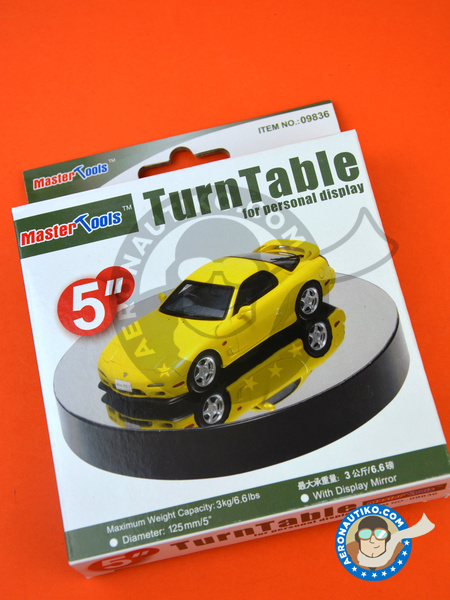 Turntable Display 125mm - 5 inches | Base manufactured by Trumpeter (ref. 09836) image