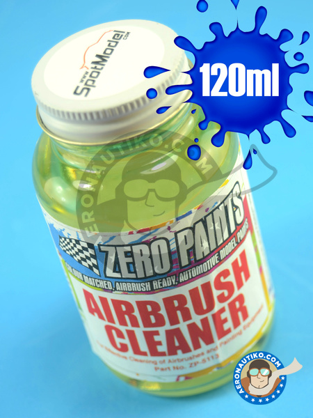 Airbrush Cleaner - 120ml | Acrylic paint manufactured by Zero Paints (ref. ZP-5113) image
