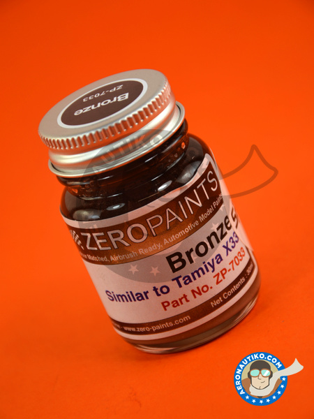 Bronze - Similar to X-33 - 30ml | Paint manufactured by Zero Paints (ref. ZP-7033) image
