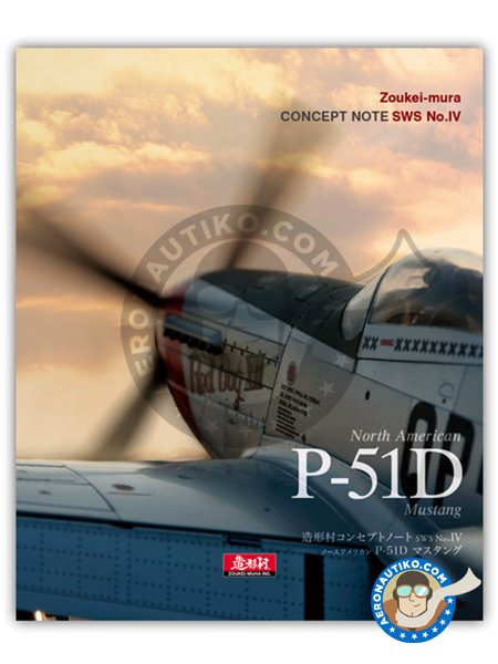 CONCEPT NOTE N. American P-51D "Mustang" | Libro fabricado por Zoukei-Mura (ref. SWS04-B01) image