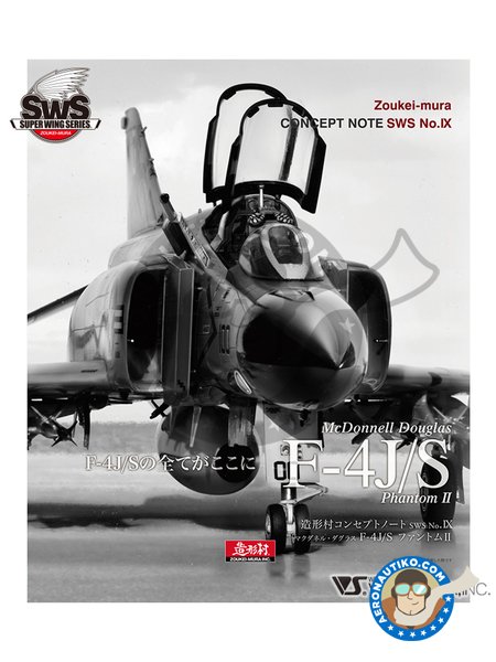 CONCEPT NOTE McDonnell Douglas F-4J/S "Phantom II" | Libro fabricado por Zoukei-Mura (ref. SWS4804-B01) image