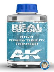 <a href="https://www.aeronautiko.com/product_info.php?products_id=51538">1 &times; AK Interactive: Thinner - Real Colors Thinner. 20ml - for Real Colors of AK Interactive</a>