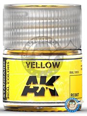 <a href="https://www.aeronautiko.com/product_info.php?products_id=51528">2 &times; AK Interactive: Real color - Amarillo. RAL 1003. 10ml - para todos los kits</a>