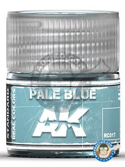 <a href="https://www.aeronautiko.com/product_info.php?products_id=51533">2 &times; AK Interactive: Real color - Color Pale blue -  jar 10ml - for all kits</a>