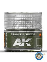 <a href="https://www.aeronautiko.com/product_info.php?products_id=51294">2 &times; AK Interactive: Real color - Spanish green. - 10ml jar - for all kits</a>