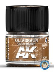 <a href="https://www.aeronautiko.com/product_info.php?products_id=51503">2 &times; AK Interactive: Real color - Color marrn oliva. RAL 8008. Olive brown. Olivbraun.  -  bote de 10ml - para todos los kits</a>