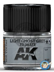 <a href="https://www.aeronautiko.com/product_info.php?products_id=51648">1 &times; AK Interactive: Real color - Color Gris fantasma claro. FS 36375. Light Ghost Grey  - bote de 10ml - para todos los kits</a>