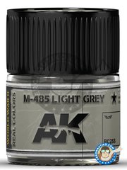 <a href="https://www.aeronautiko.com/product_info.php?products_id=51651">1 &times; AK Interactive: Real color - M-485 Light Grey - 10ml jar - for all kits</a>