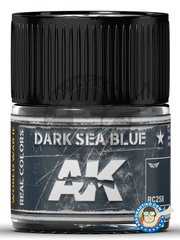 <a href="https://www.aeronautiko.com/product_info.php?products_id=51654">1 &times; AK Interactive: Real color - Color azul mar oscuro - bote de 10ml - para todos los kits</a>