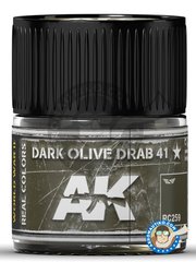 <a href="https://www.aeronautiko.com/product_info.php?products_id=51655">1 &times; AK Interactive: Real color - Color olica oscuro 41 - bote de 10ml - para todos los kits</a>