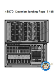 Eduard: Fotograbados escala 1/48 - Douglas SBD Dauntless 5 - para la referencia de Eduard 1165 image