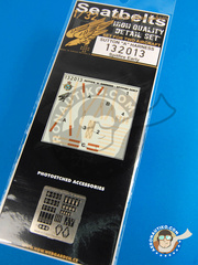 <a href="https://www.aeronautiko.com/product_info.php?products_id=33775">1 &times; HGW: Cinturones escala 1/32 - Supermarine Spitfire  - fotograbados y tela impresa - para la referencia de Tamiya TAM32008</a>