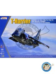 <a href="https://www.aeronautiko.com/product_info.php?products_id=51232">1 &times; Kinetic Model Kits: Maqueta de avin escala 1/48 - T-Harrier  T2/T2A/T2N/T4/T4N/T8 Two Seater Trainer - 2004-2005 (GB1); 1996 (GB1); 1985 (GB1); 1992 (GB1); 1975 (GB1); 1980 (GB1); late 1970 (US0); 1988 (ES0); late 1990 (TH0) - varios escenarios - fotograbados, piezas de plstico, calcas de agua y manual de instrucciones - para kit de Kinetic</a>