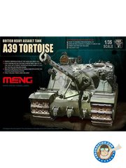 <a href="https://www.aeronautiko.com/product_info.php?products_id=51681">1 &times; Meng Model: Maqueta de carro de combate escala 1/35 - British Heavy Assault Tank A39 Tortoise - piezas de plstico, otros materiales y manual de instrucciones</a>