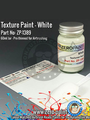 Zero Paints: Paint - White Textured - 60ml  image
