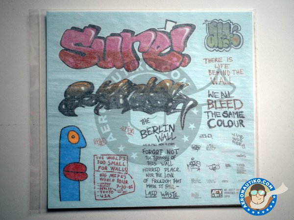 Image 2: Muro de Berlín. | Muro en escala 1/35 fabricado por AFV Club (ref. AF35317)