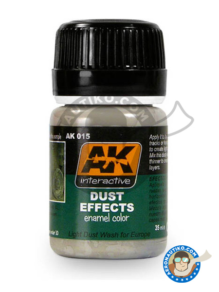 Dust effects. 35ml | AK Weathering efect product manufactured by AK Interactive (ref. AK-015) image