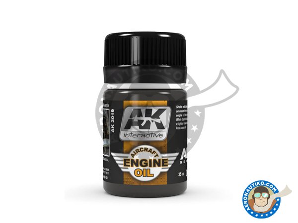 Image 1: Aircraft Engine Effects Weathering Set | Air Series | Efecto AK Weathering fabricado por AK Interactive (ref. AK-2000)