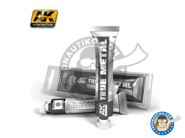 Image 1: Aluminium | AK True Metal product manufactured by AK Interactive (ref. AK-455)