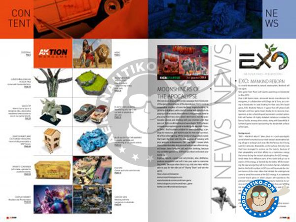 Image 1: AKTION Nº1: The Wargame magazine | Magazine manufactured by AK Interactive (ref. AK-6300)