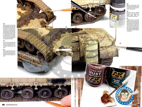 Image 5: MUD. RUST & DUST Series volúmen 1 | Libro fabricado por AK Interactive (ref. AK253)