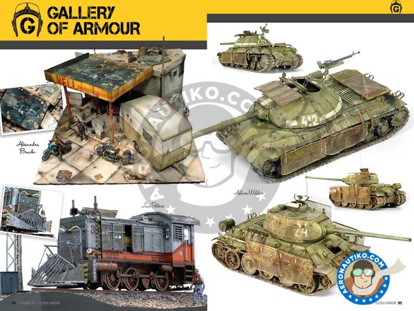 Image 2: TANKER 02: EXTRA ARMOR. English | Magazine manufactured by AK Interactive (ref. AK4812)