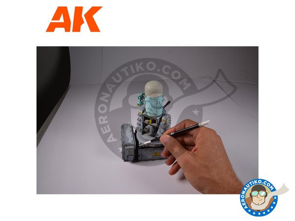 Image 4: RUBBING STICK 3-5 mm. | Tools manufactured by AK Interactive (ref. AK9317)