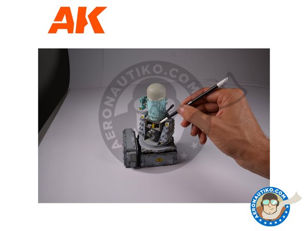Image 5: RUBBING STICK 3-5 mm. | Tools manufactured by AK Interactive (ref. AK9317)