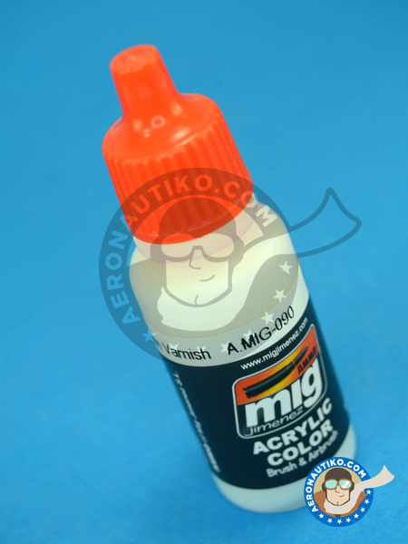 Satin Varnish - 17ml | Clearcoat manufactured by AMMO of Mig Jimenez (ref. A.MIG-0090) image