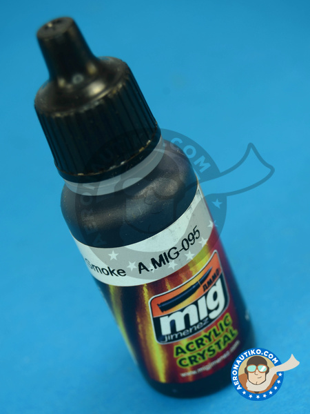 Crystal Smoke - 17ml | Acrylic paint manufactured by AMMO of Mig Jimenez (ref. A.MIG-0095) image