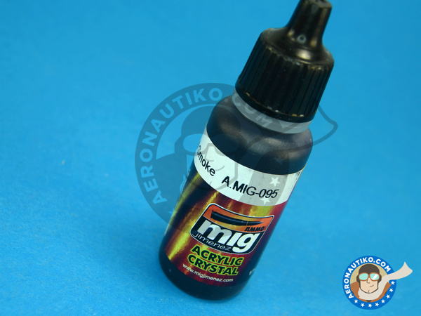Image 1: Crystal Smoke - 17ml | Acrylic paint manufactured by AMMO of Mig Jimenez (ref. A.MIG-0095)