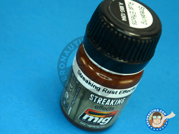 Image 1: Escurridos de óxido - Streaking Rust Effects - 30ml | Pintura esmalte fabricado por AMMO of Mig Jimenez (ref. A.MIG-1204)