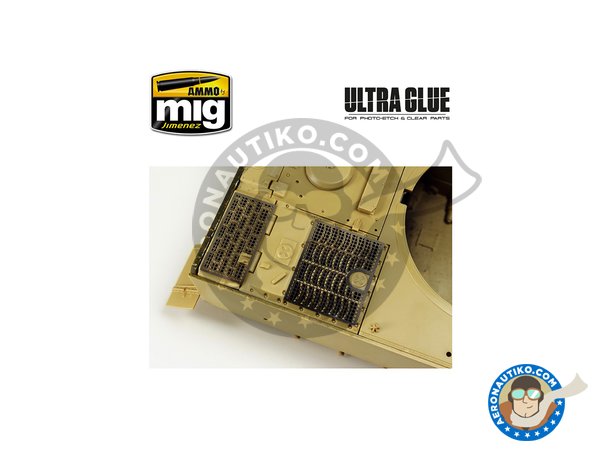 Image 2: Ultra Glue - for etch, clear parts and more | Glue manufactured by AMMO of Mig Jimenez (ref. A.MIG-2031)