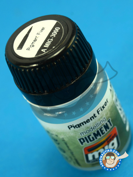 Pigment Fixer - 35mL - Pigment Modelling | Pigments manufactured by AMMO of Mig Jimenez (ref. A.MIG-3000) image