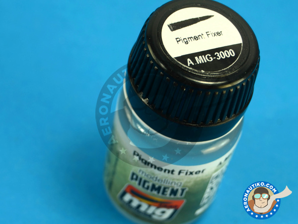 Image 1: Pigment Fixer - 35mL - Pigment Modelling | Pigments manufactured by AMMO of Mig Jimenez (ref. A.MIG-3000)