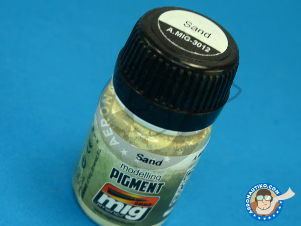 Image 1: Sand 35 - mL - Modelling Pigment | Pigments manufactured by AMMO of Mig Jimenez (ref. A.MIG-3012)