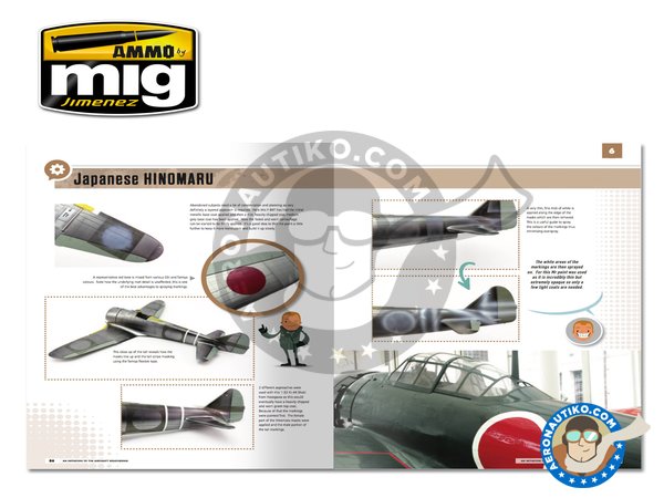 Image 5: Modelling School: Initiation to Aircraft Weathering | Book manufactured by AMMO of Mig Jimenez (ref. A.MIG-6030)