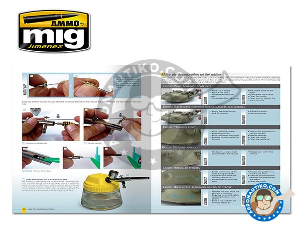 Image 2: Modelling Guide: How To Paint With Acrylics | Book manufactured by AMMO of Mig Jimenez (ref. A.MIG-6041)
