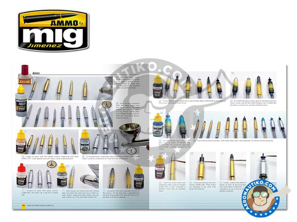 Image 5: Modelling Guide: How To Paint With Acrylics | Book manufactured by AMMO of Mig Jimenez (ref. A.MIG-6041)