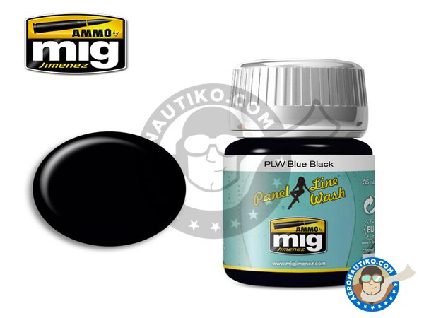 Image 2: Color set Metallic Airplanes & Jets | Weathering Sets | Paints set manufactured by AMMO of Mig Jimenez (ref. A.MIG-7423)