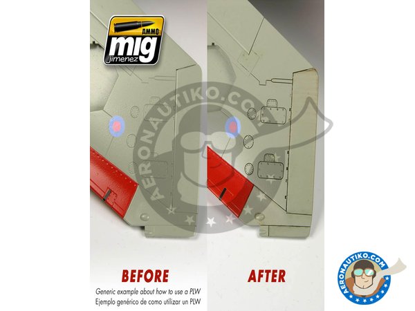 Image 6: Color set Metallic Airplanes & Jets | Weathering Sets | Paints set manufactured by AMMO of Mig Jimenez (ref. A.MIG-7423)