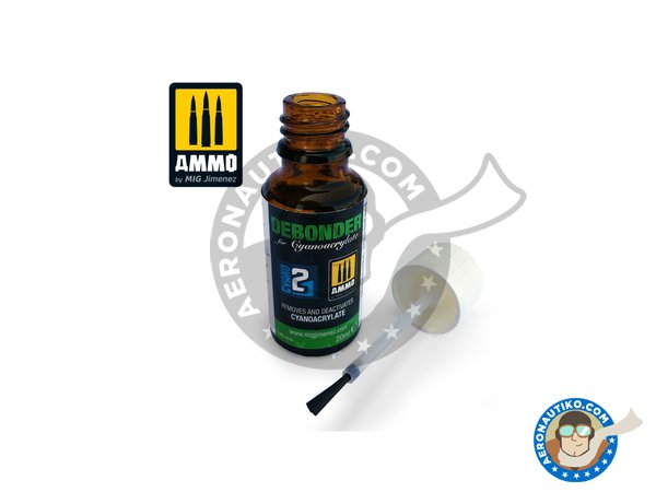 Image 1: Debonder | Glue manufactured by AMMO of Mig Jimenez (ref. A.MIG-8036)