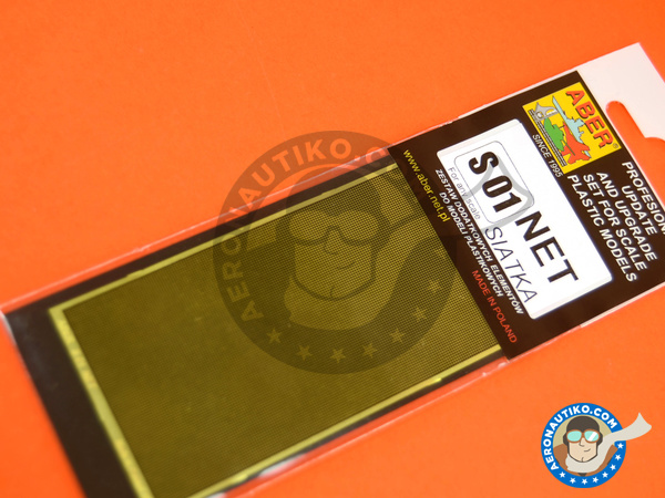 Image 3: Square grid - 80x45 mm - 0,5x0,5 mm | Mesh manufactured by Aber (ref. S01)