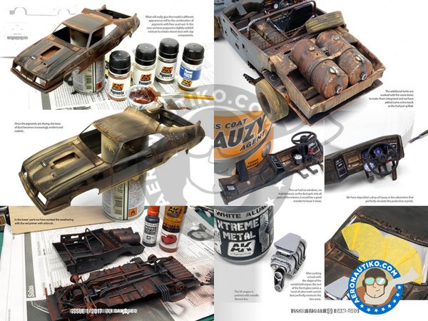 Image 3: Revista DAMAGED Número 1. DAMAGED Magazine ISSUE 1. En inglés. | Revista fabricado por Abteilung 502 (ref. ABT701)