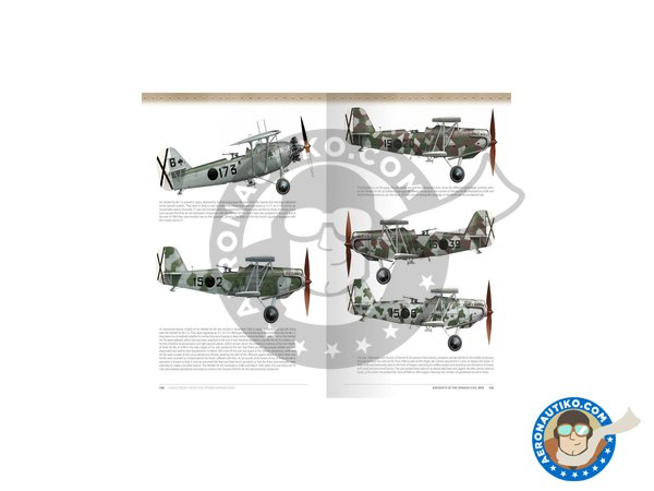 Image 1: Aviones de la Guerra Civil Española (Español) | Libro fabricado por Abteilung 502 (ref. ABT714)