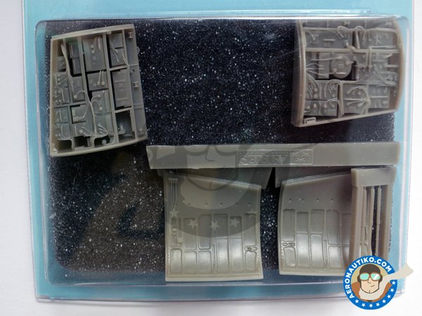 Image 1: Electronic bay for F-15 Eagle | Electronic bay in 1/48 scale manufactured by Aires (ref. 4755)