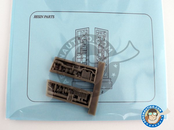 Image 1: F-4 Phantom II Electronic Bay. | Electronic bay in 1/48 scale manufactured by Aires (ref. 4760)