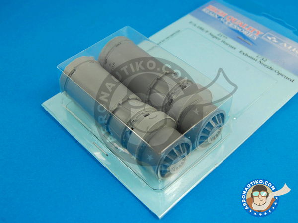 Image 3: McDonnell Douglas F/A-18 Hornet E / F | Exhaust nozzle in 1/32 scale manufactured by Aires (ref. AIRES-2177)