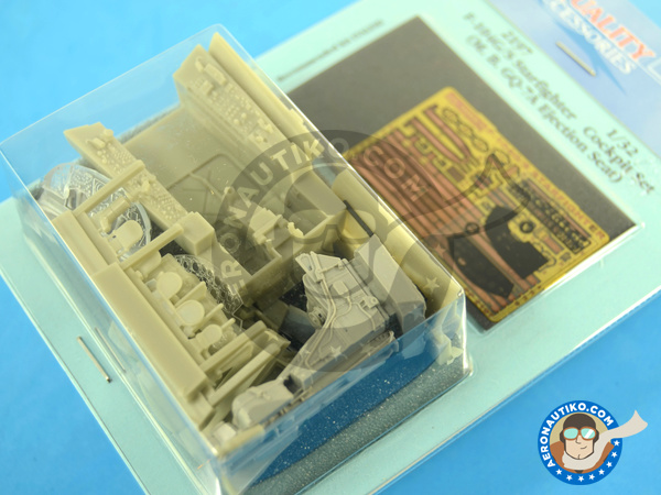 Image 1: Lockheed F-104 Starfighter G / S | Cockpit set in 1/32 scale manufactured by Aires (ref. AIRES-2197)